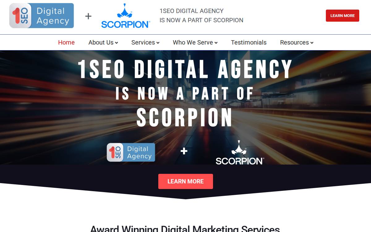 1SEO : Digital Marketing Agency website preview
