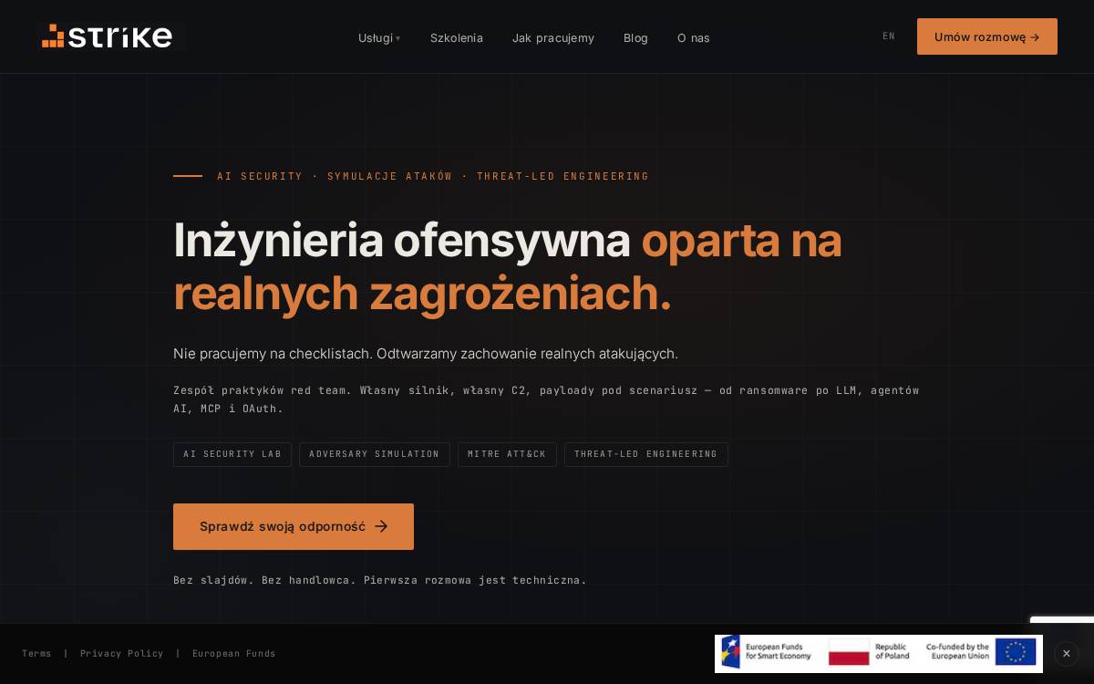 1Strike website preview
