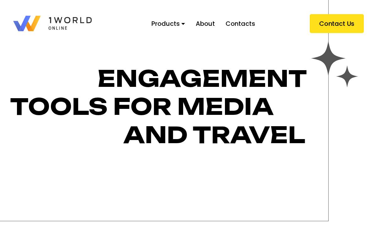 1World Online website preview