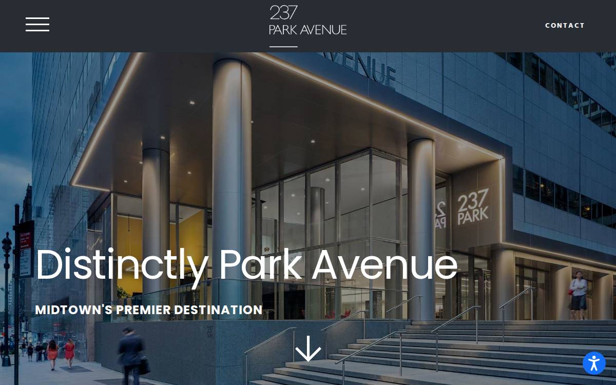 237 Park Avenue website preview