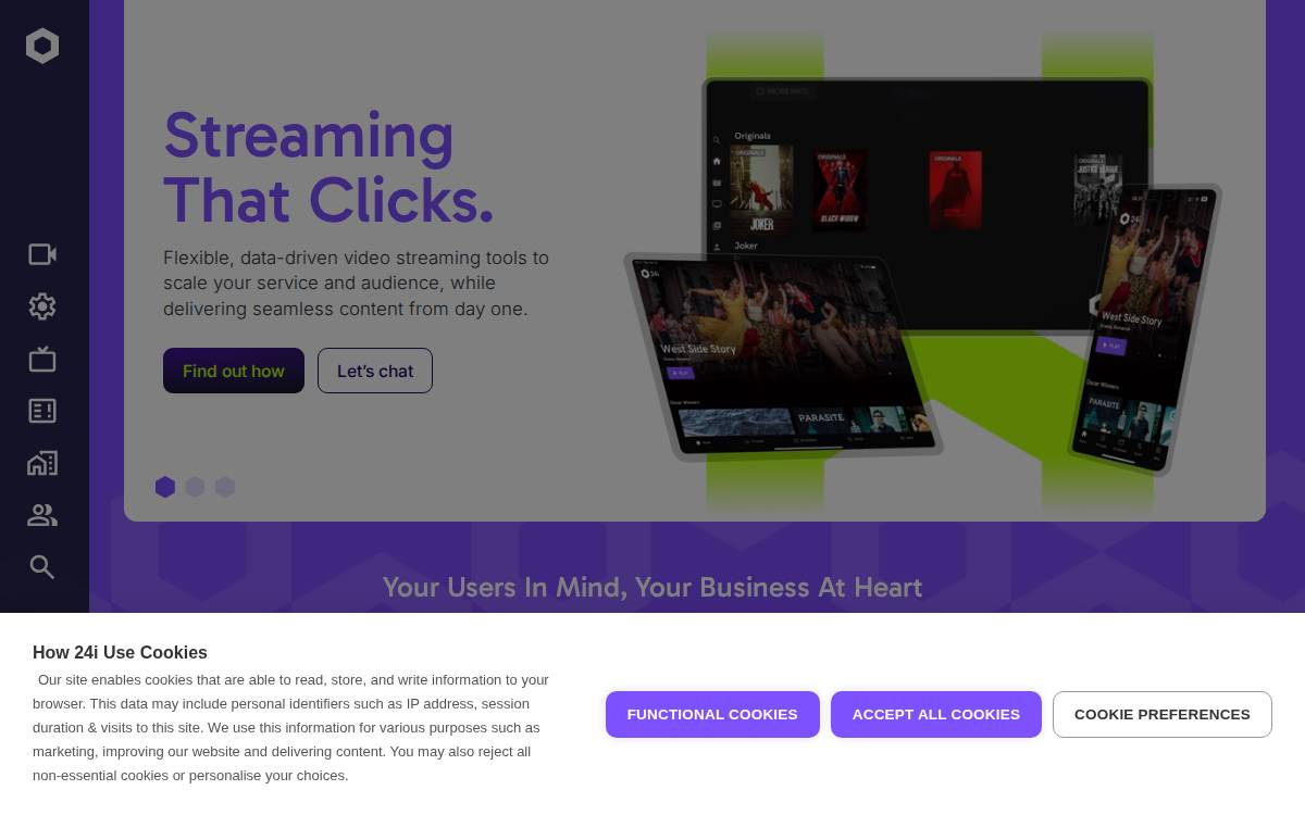 24I website preview