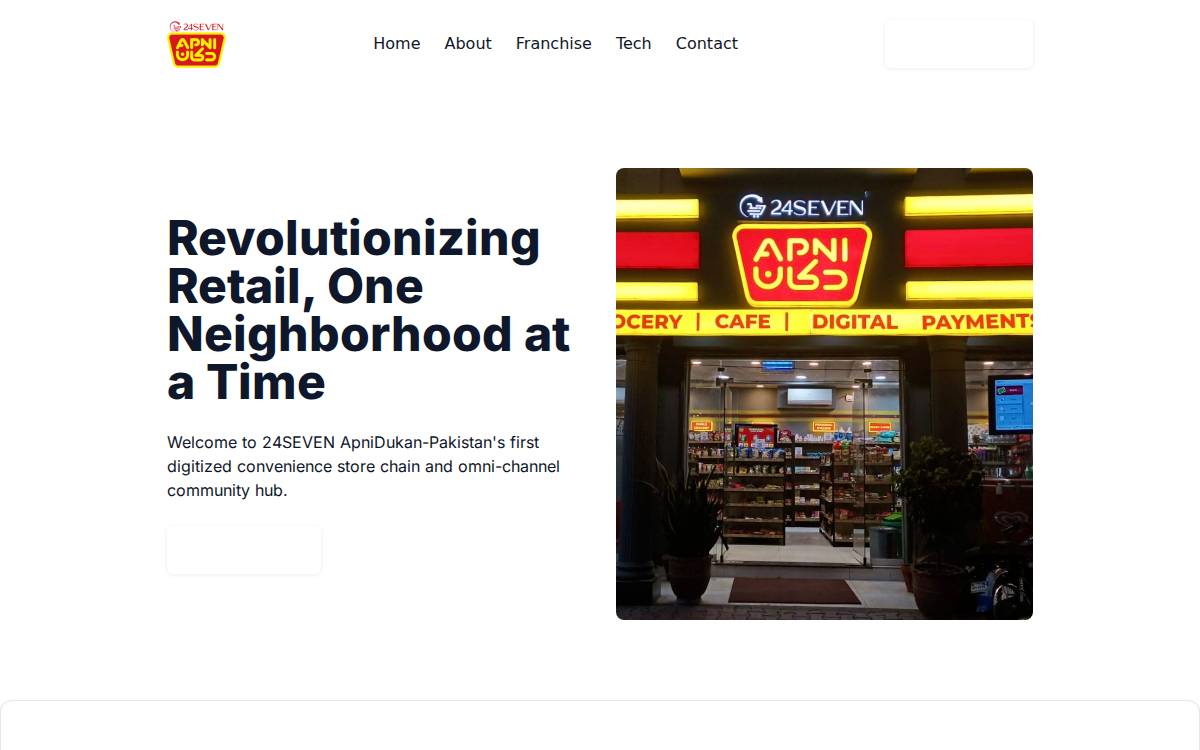 24Seven website preview