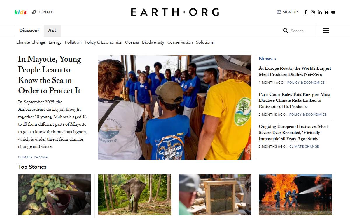 25 Shocking Facts About Food Waste website preview