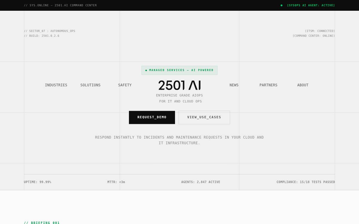 2501 website preview