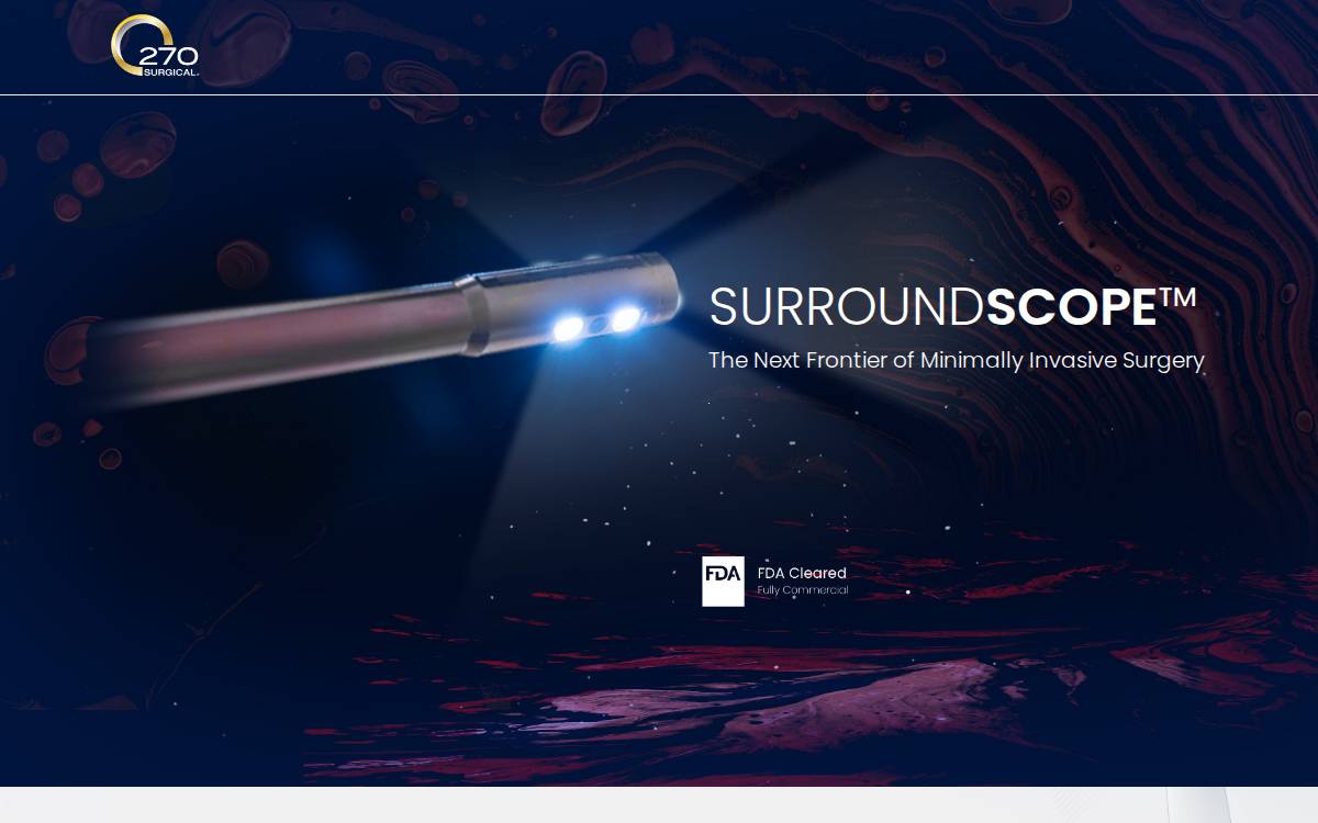 270 Surgical website preview