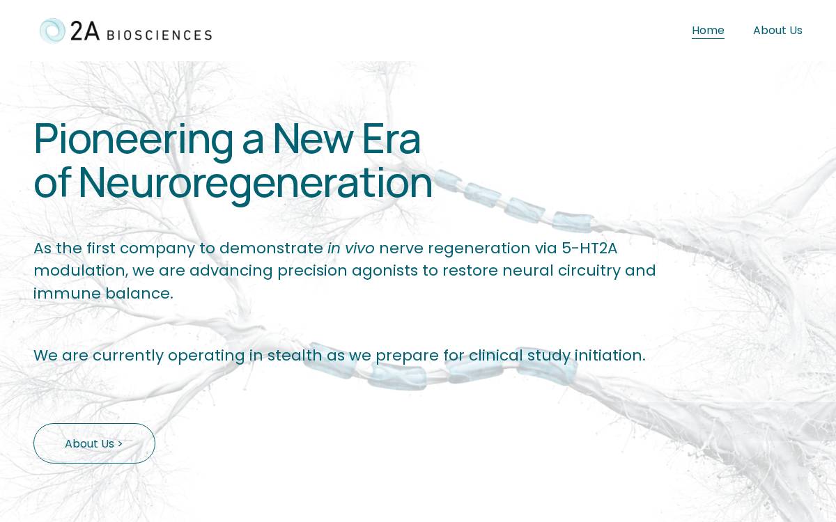 2A Biosciences website preview
