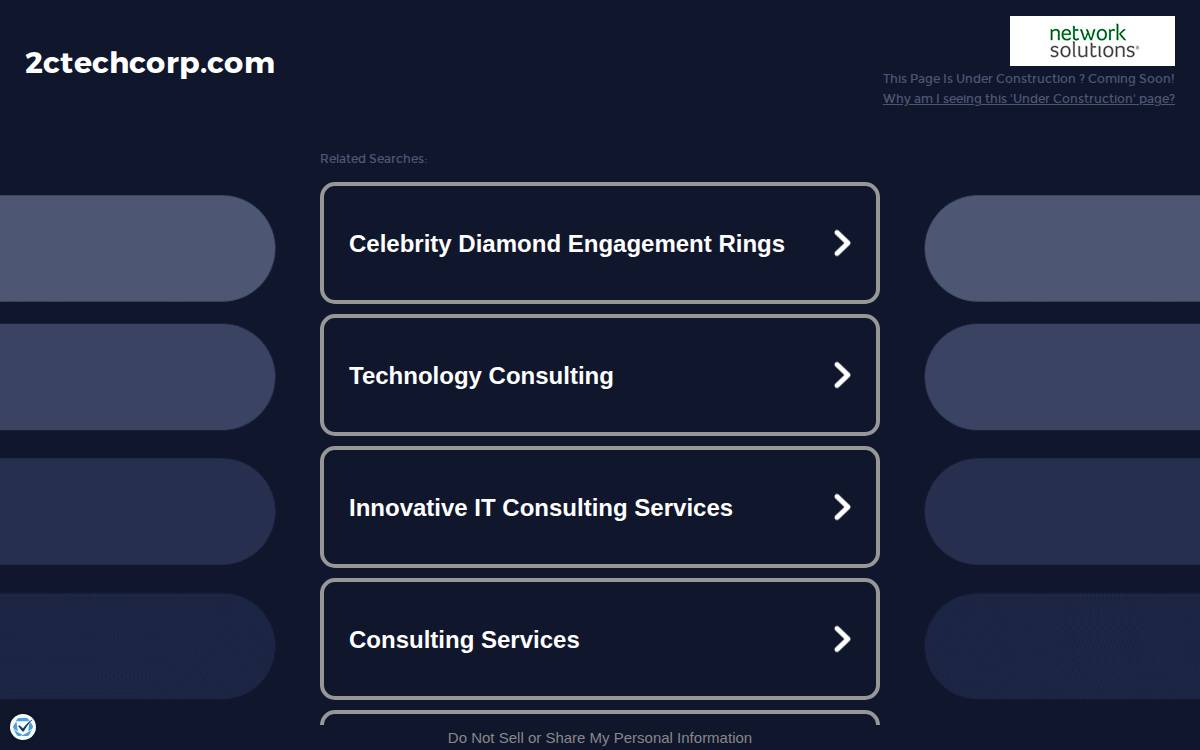 2C Tech website preview