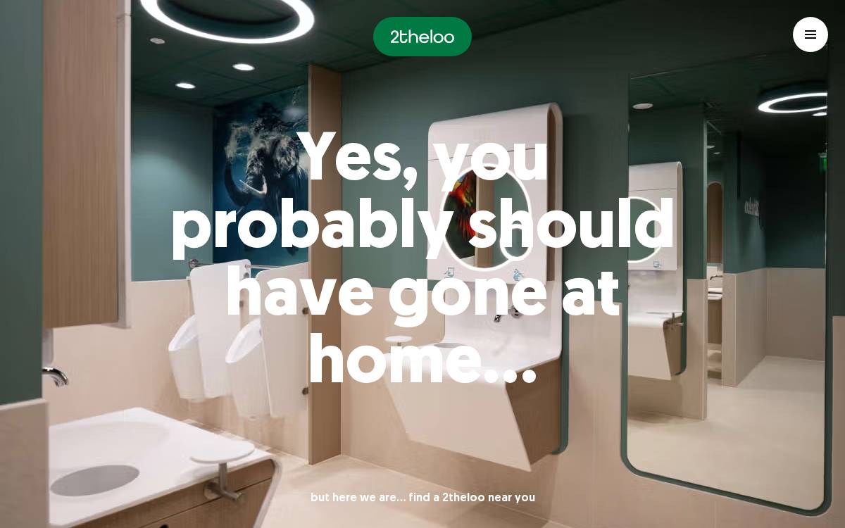 2theloo website preview