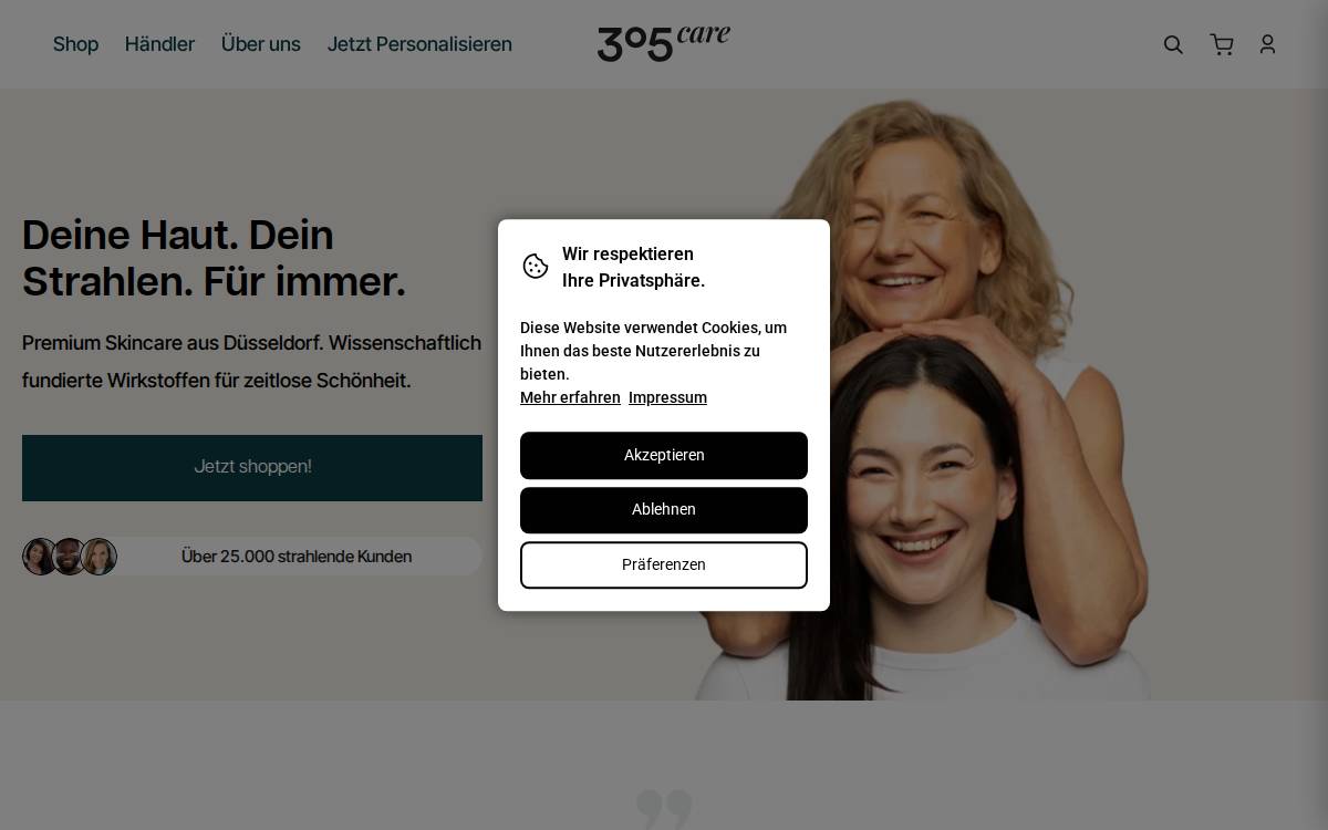 305Care website preview