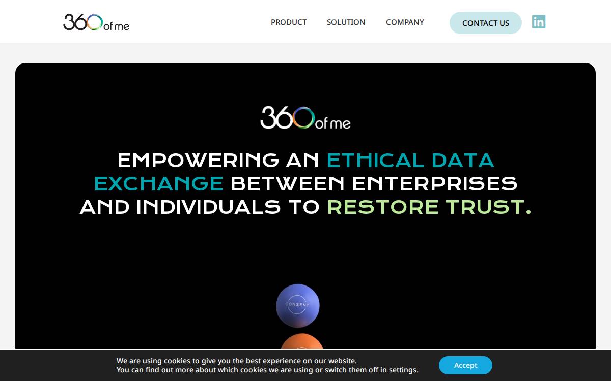 360ofme website preview