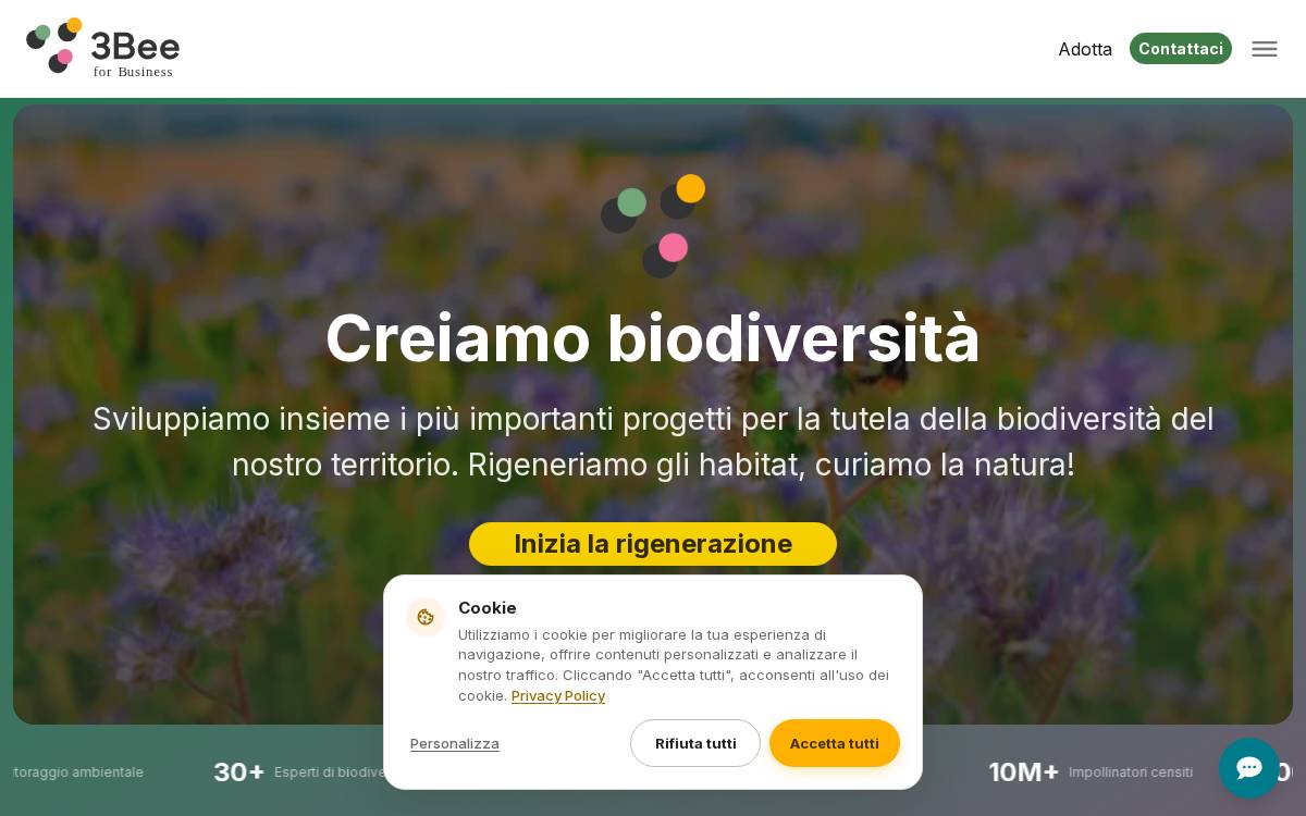 3Bee website preview