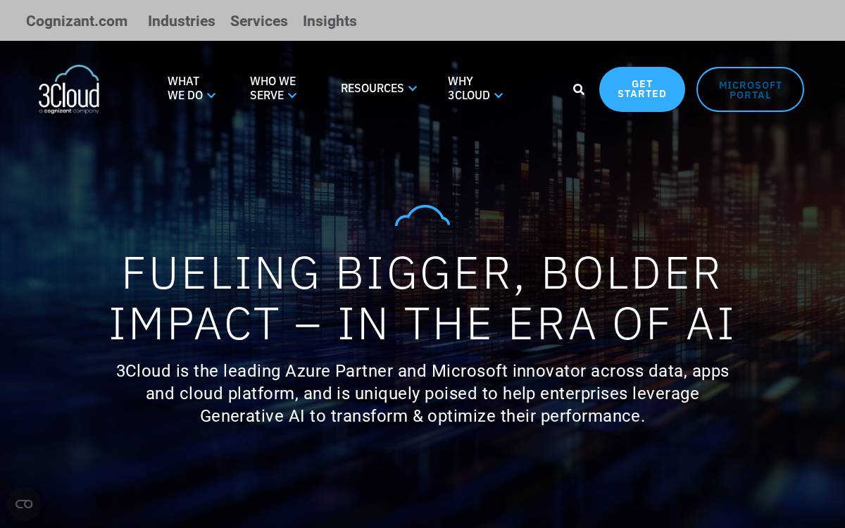 3Cloud website preview