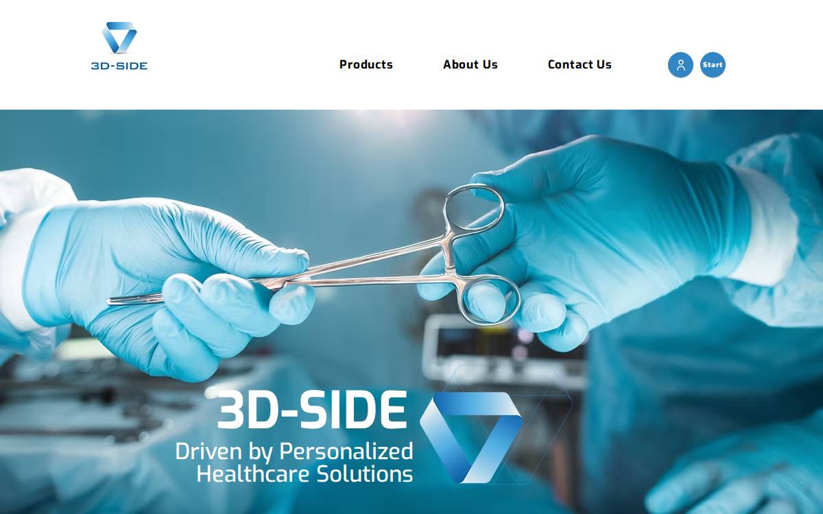 3D-Side website preview
