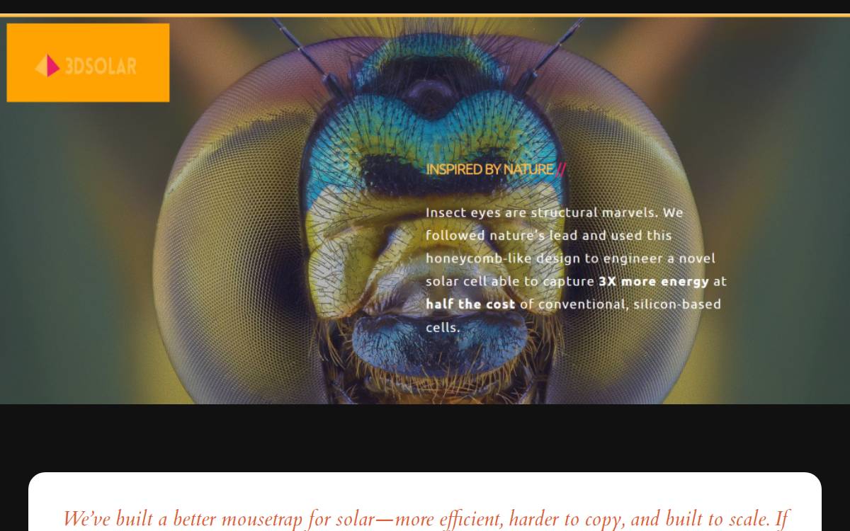 3DSolar website preview