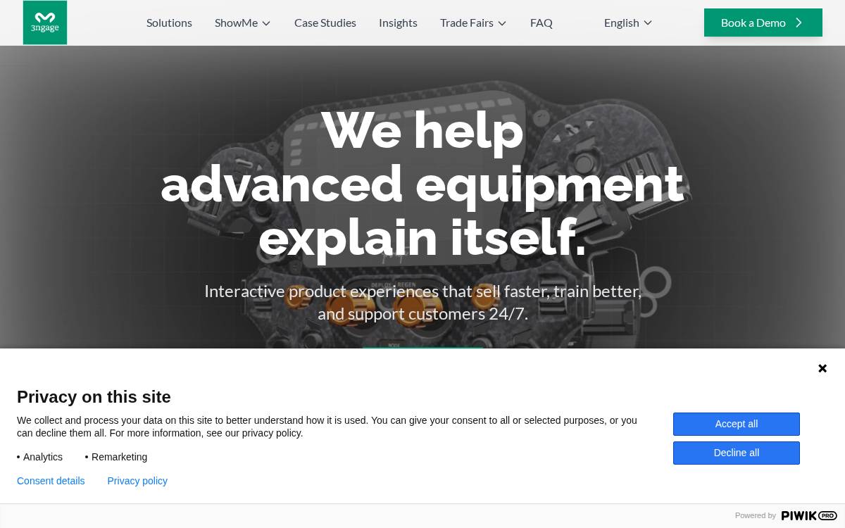 3ngage website preview