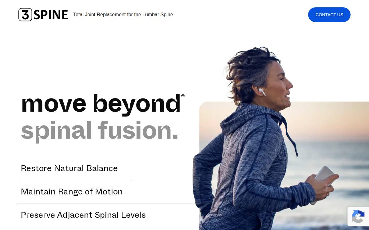 3Spine website preview