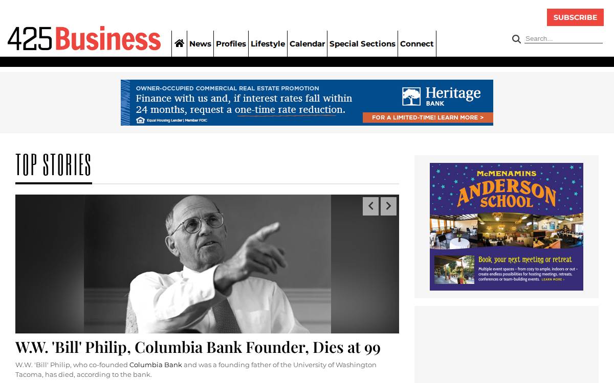 425Business website preview