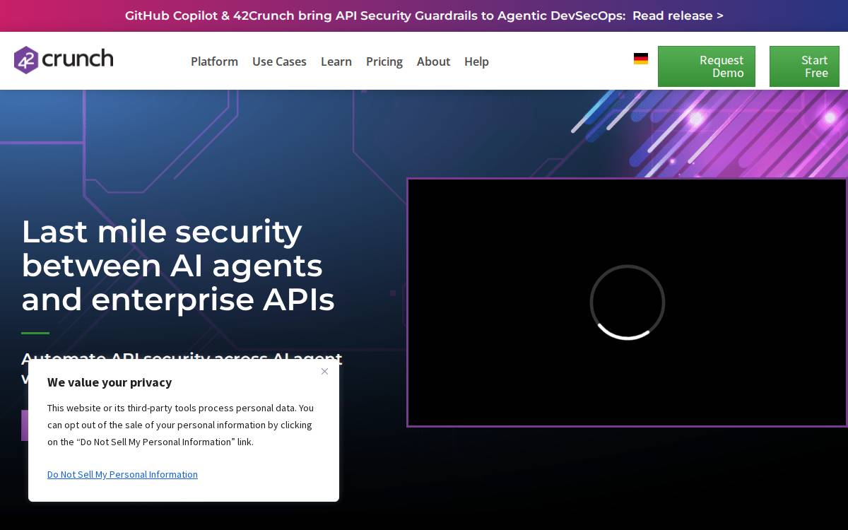 42Crunch website preview