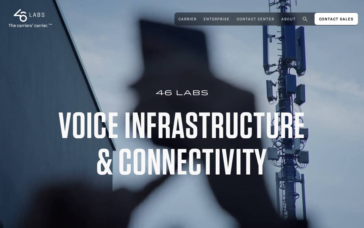 46 Labs website preview