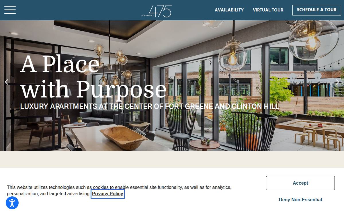 475 Clermont website preview