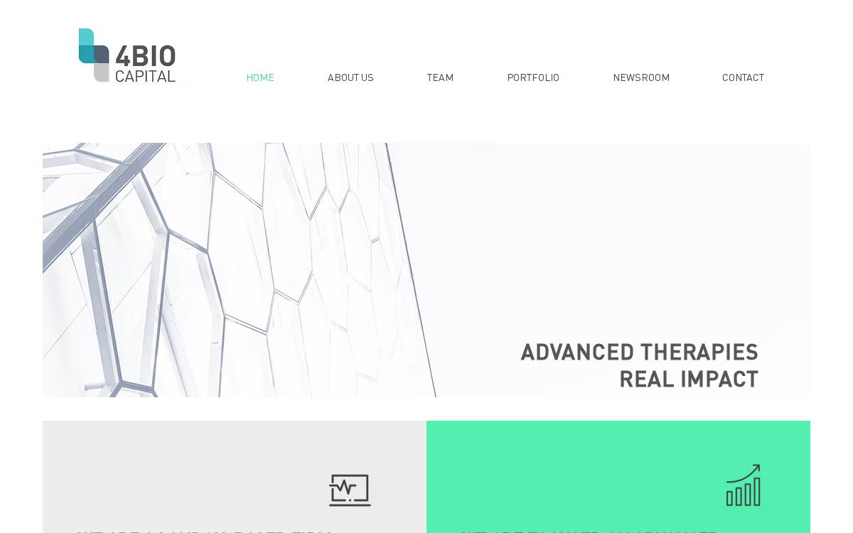 4Biocapital website preview