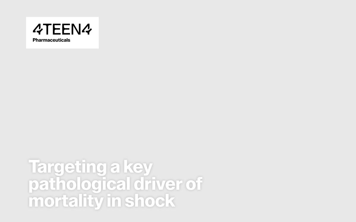 4TEEN4 Pharmaceuticals GmbH website preview