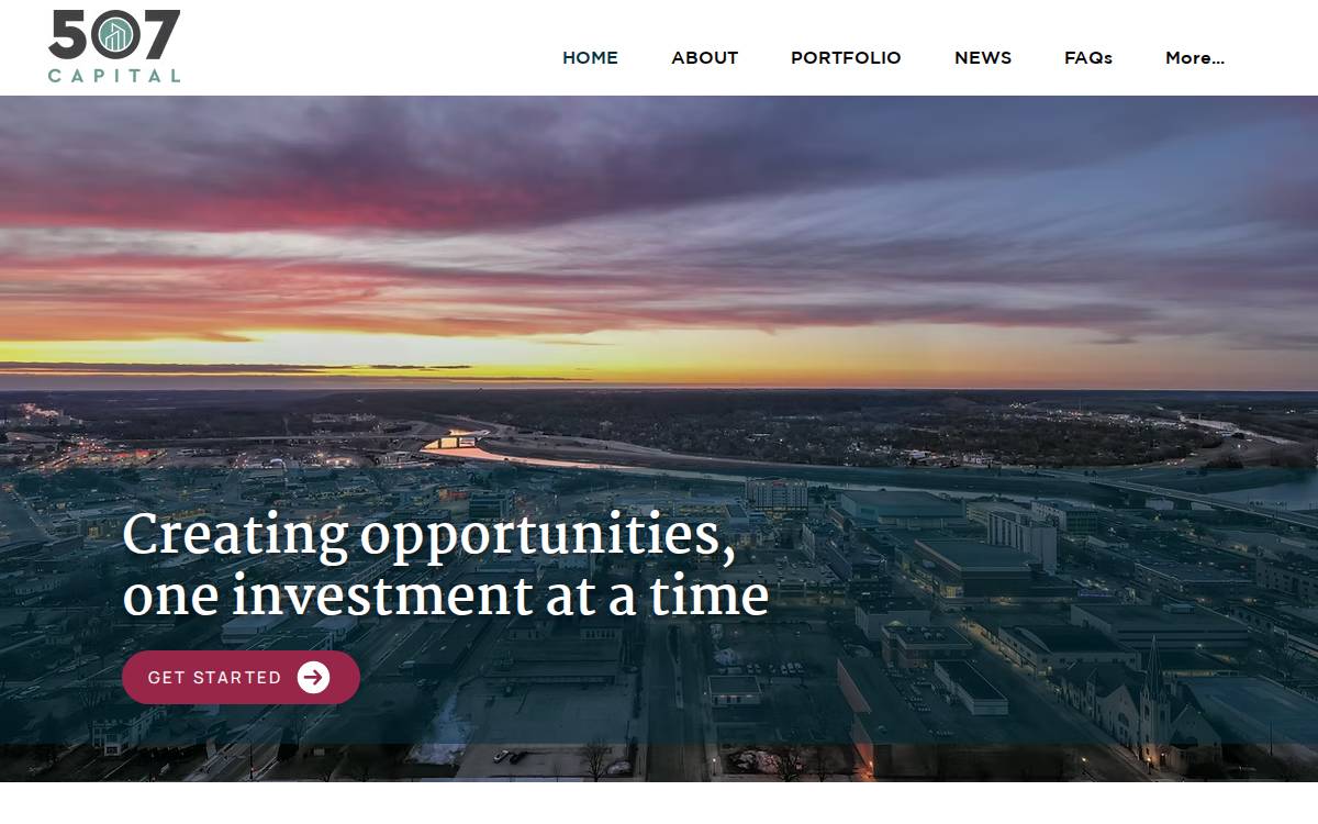 507 Capital website preview