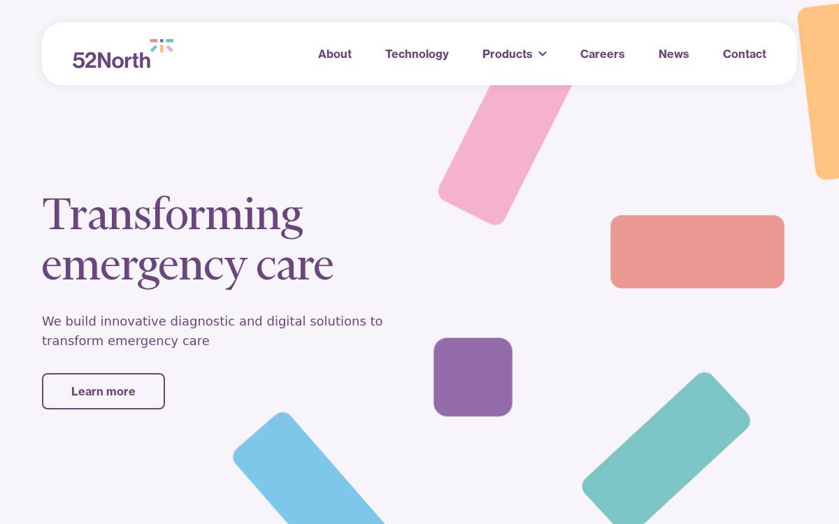 52North website preview