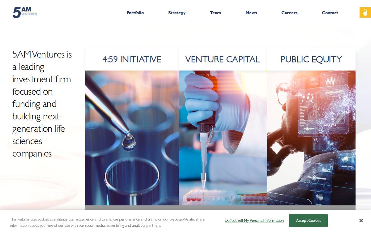 5Amventures website preview