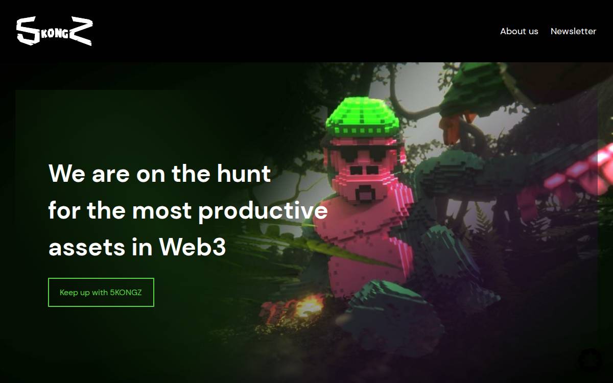 5Kongz website preview
