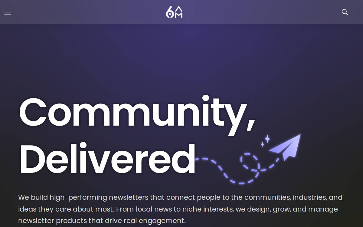 6AM City website preview