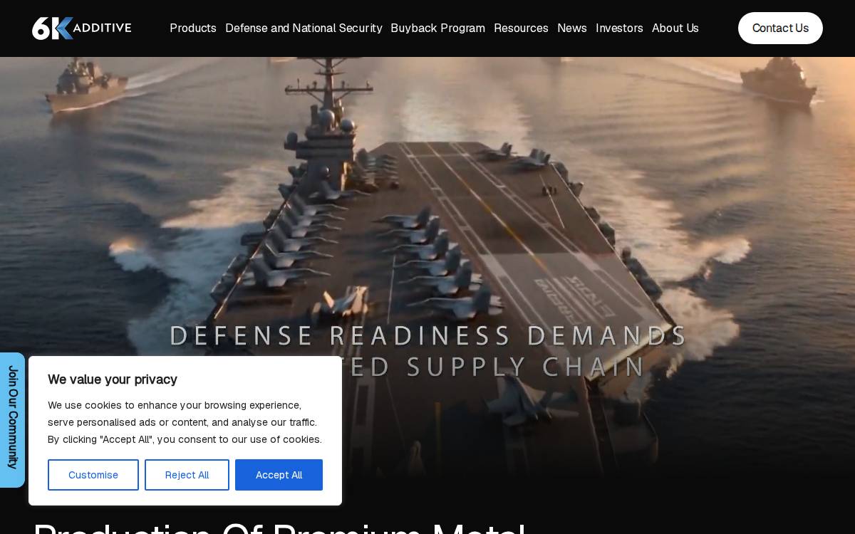 6Kadditive website preview