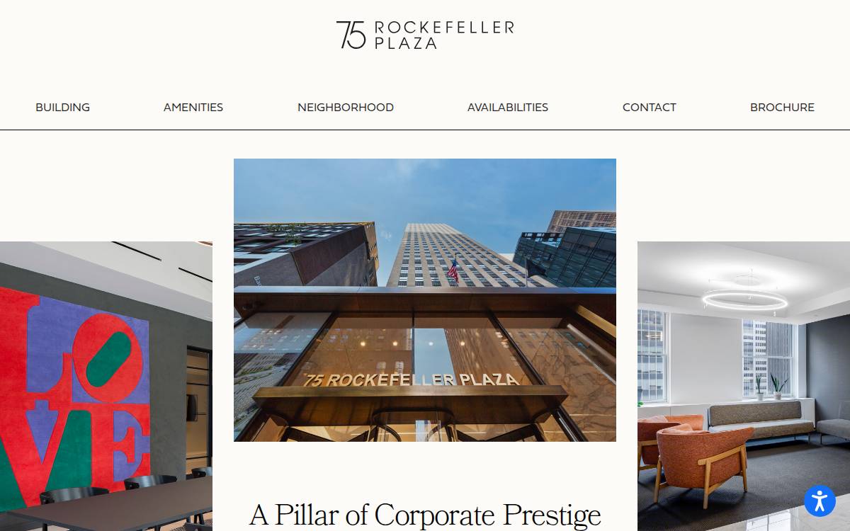 75 Rockefeller Plaza website preview