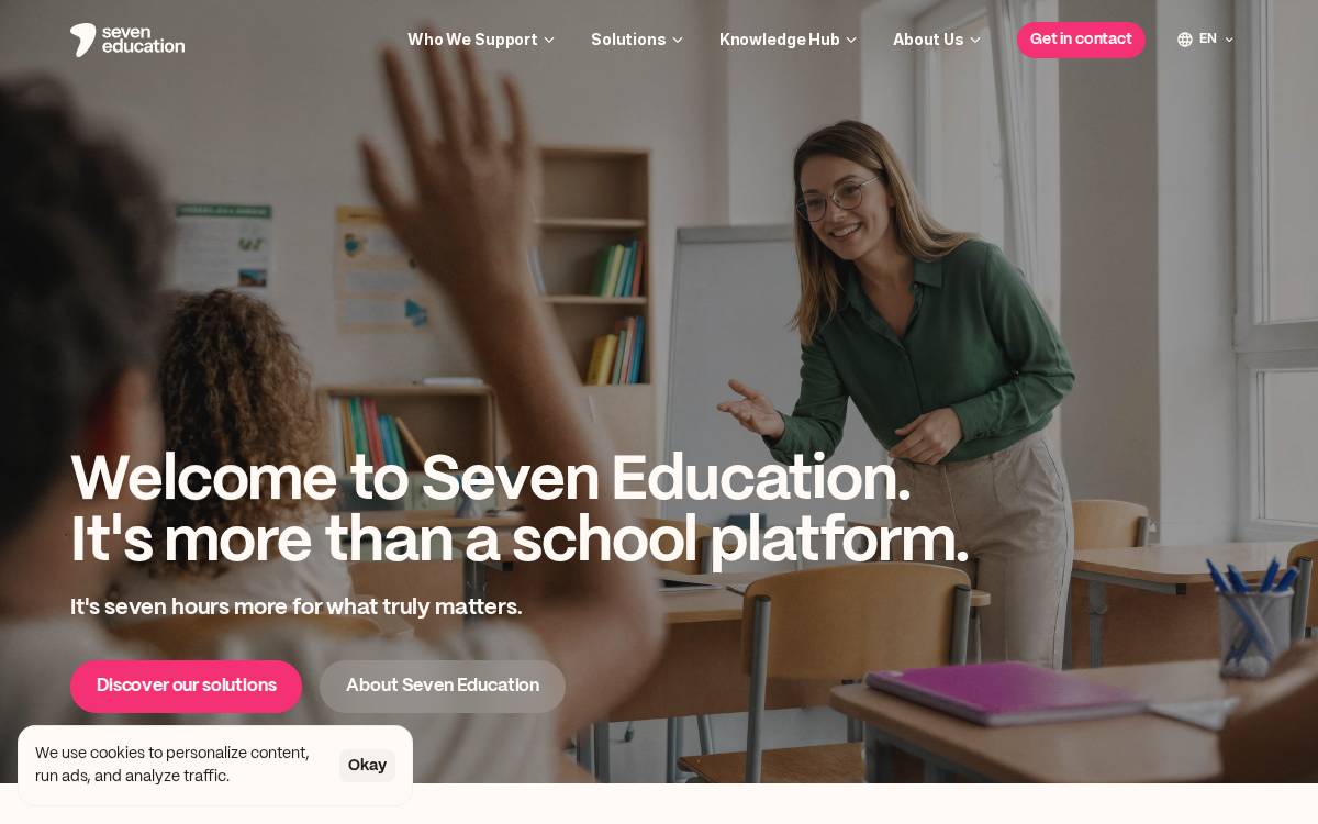7Education website preview
