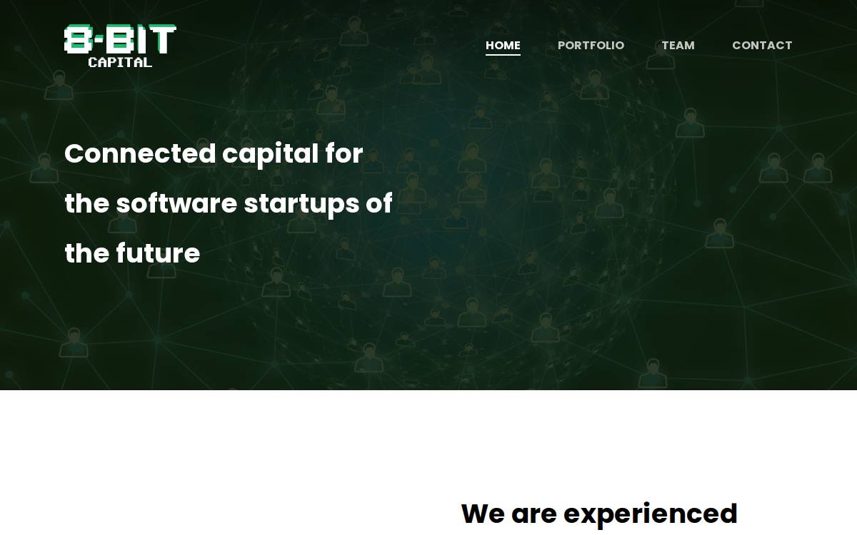 8-Bit Capital website preview
