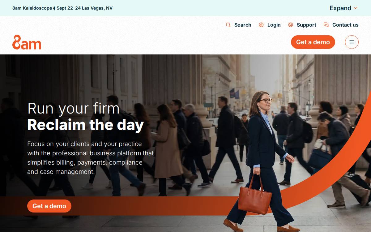 8AM website preview