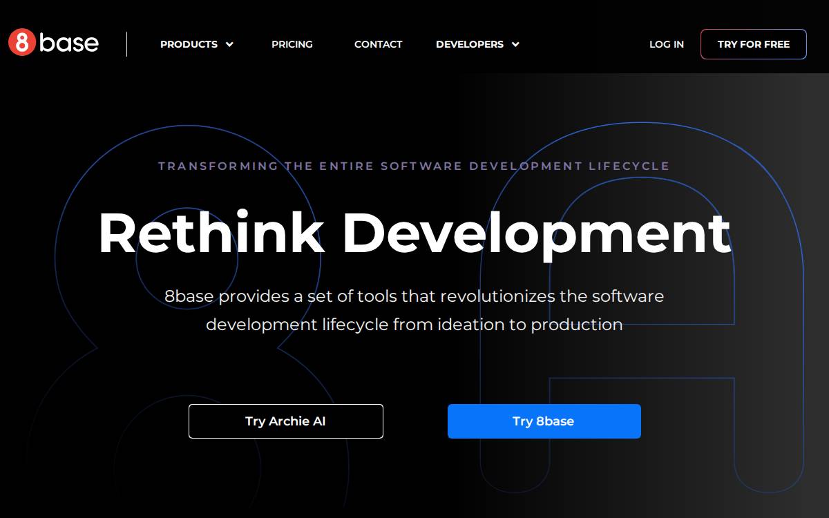 8base website preview