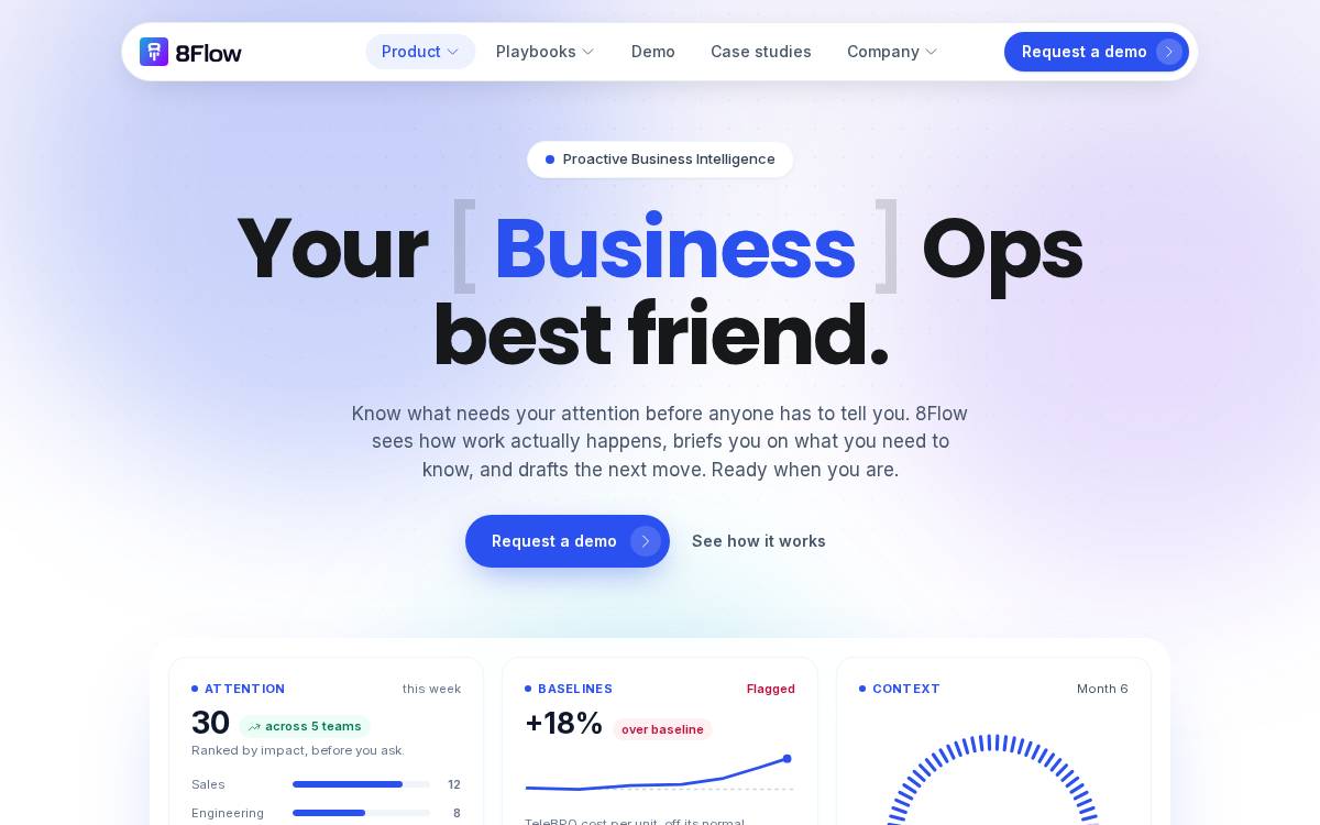 8Flow website preview