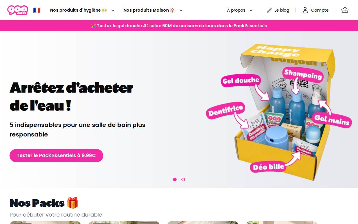 900.care Paris, France website preview