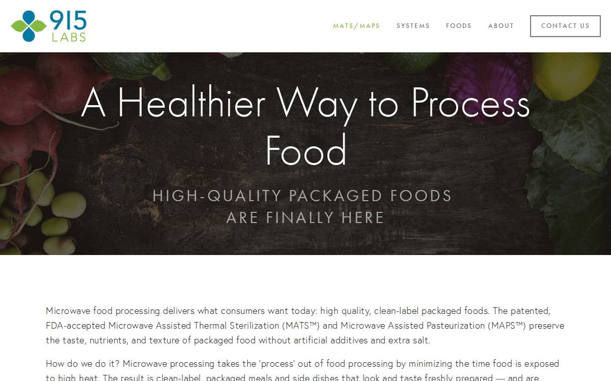 915 Labs website preview
