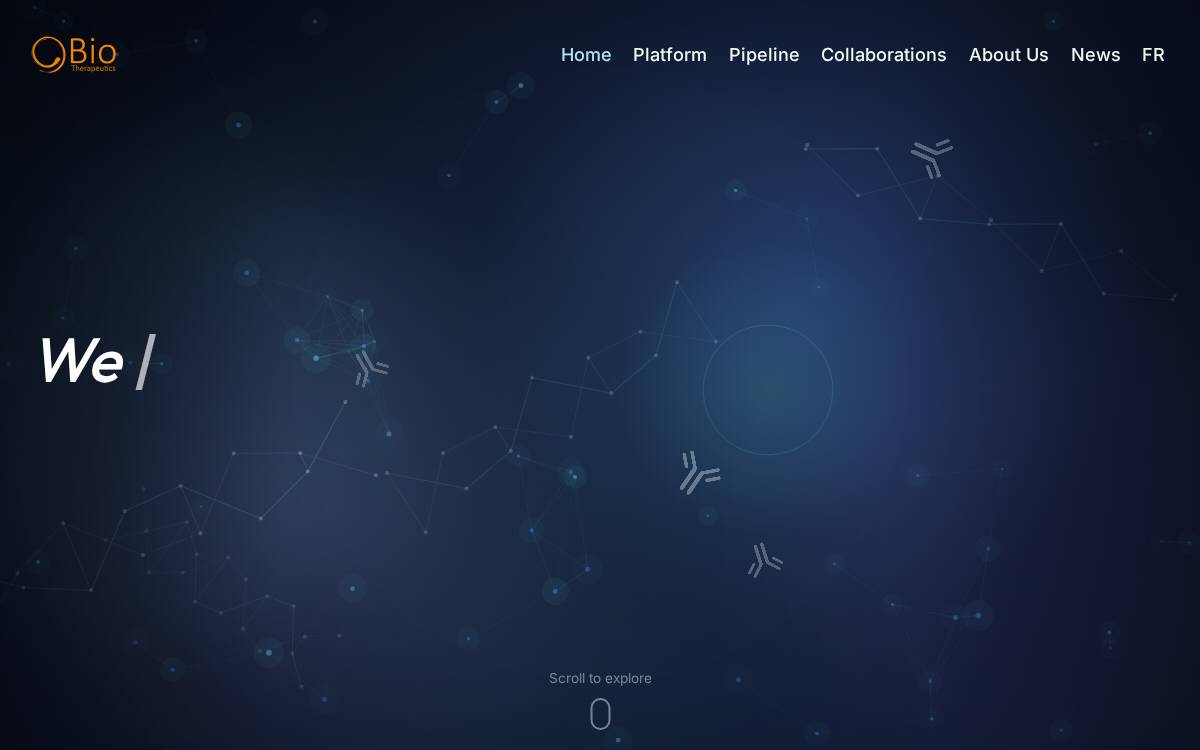 9Bio Therapeutics website preview
