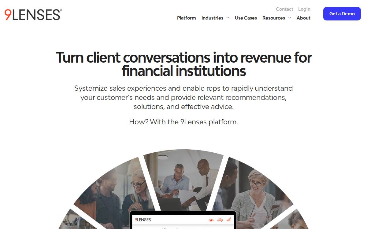 9Lenses website preview