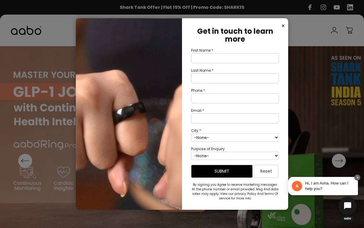 Aabo website preview