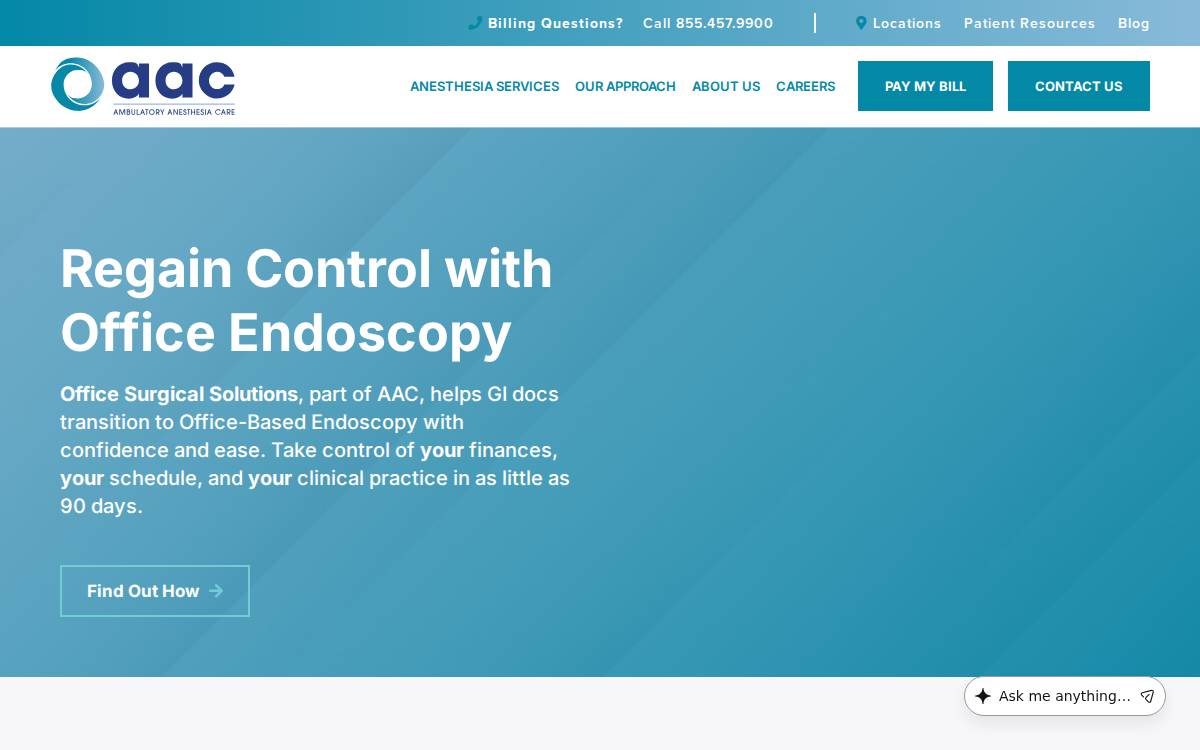 Aac Md website preview