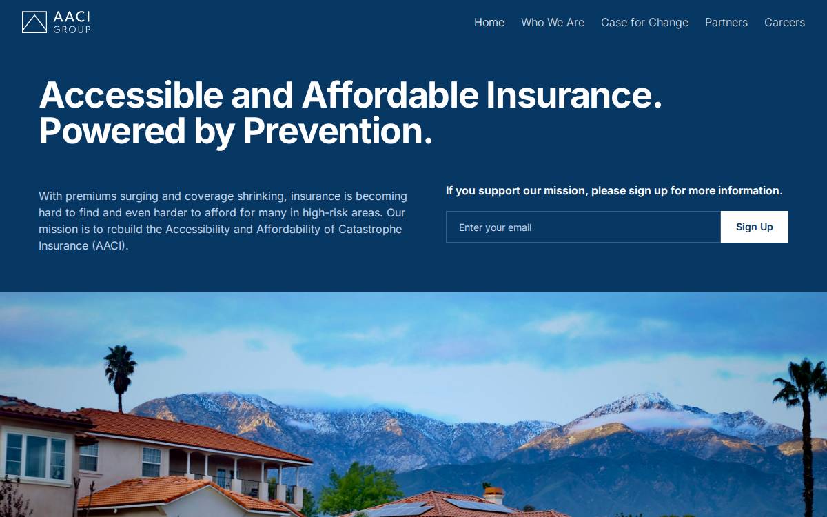 AACI Group website preview