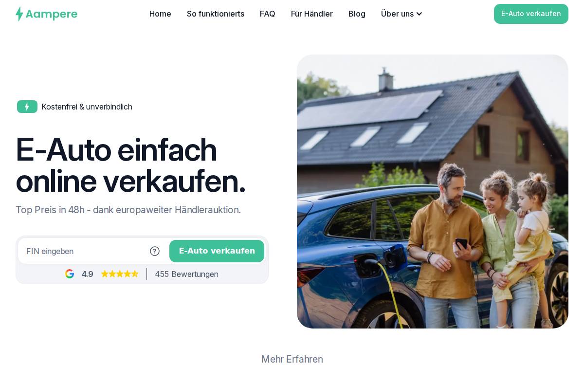 Aampere website preview