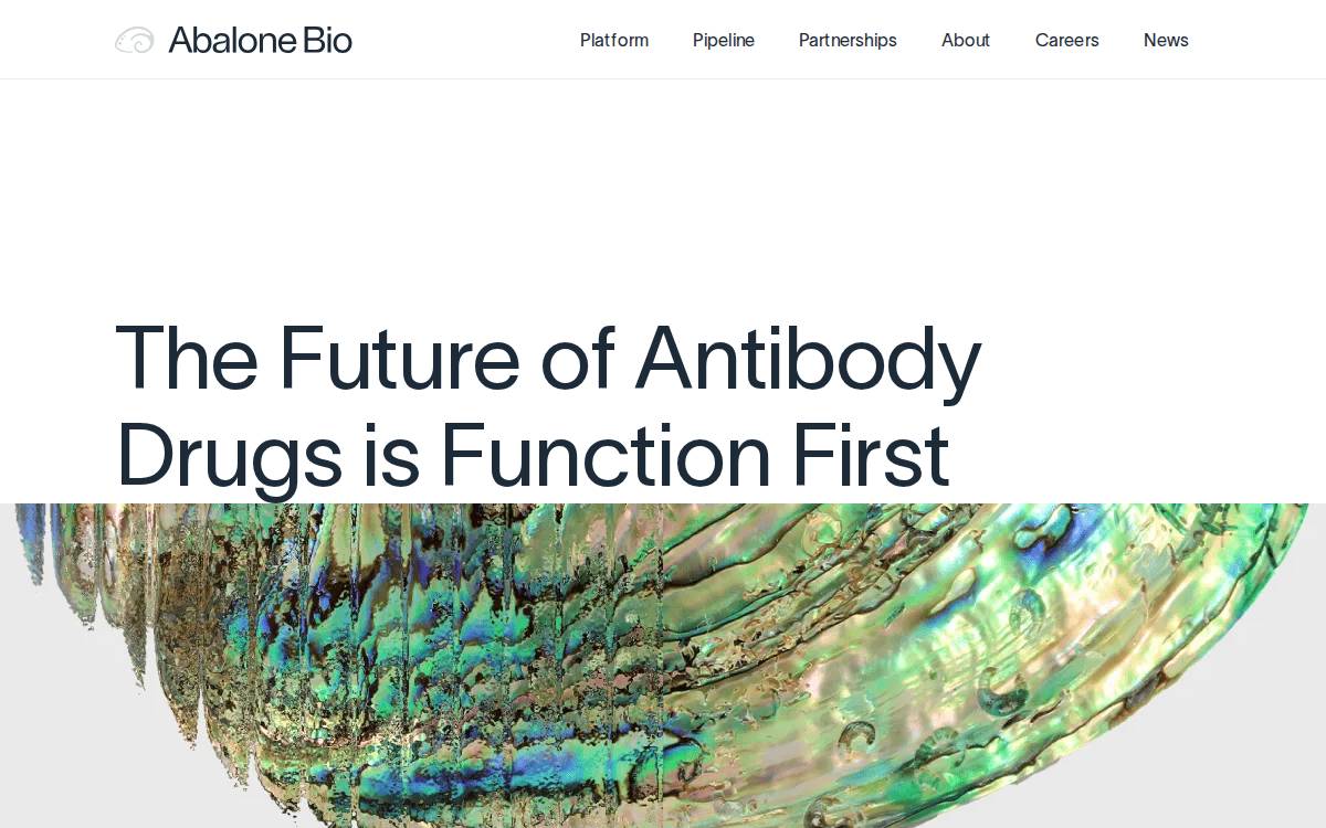 Abalone Bio website preview