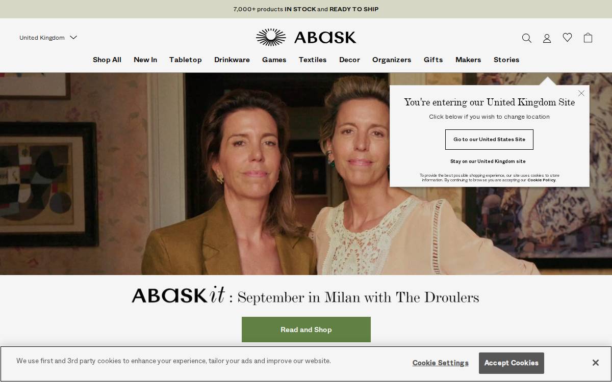 Abask website preview