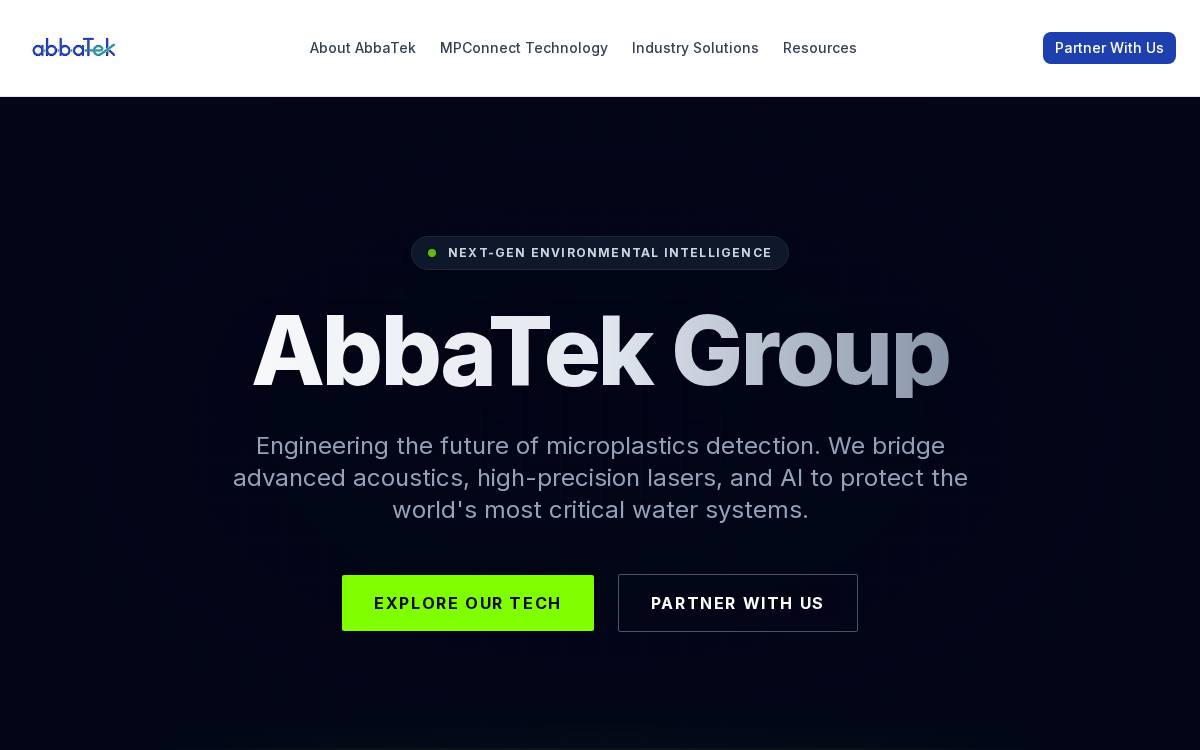 AbbaTek website preview