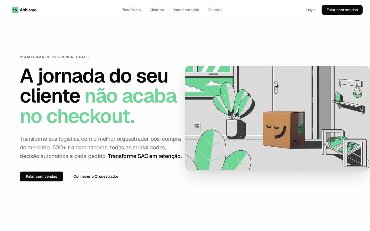 Abbiamolog website preview